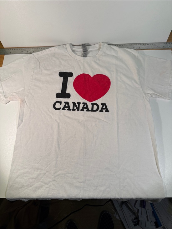 Canada Other - I Heart Canada Graphic Tee - White with Red Heart